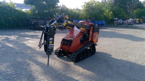 concrete buster for skid steer|skid steer breaker attachment rental.